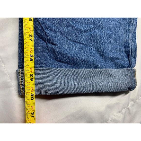 NWT Old Navy WOW Boyfriend Blue Jeans Womens 12L 36x33 Mid Rise Straight Leg - Picture 7 of 12
